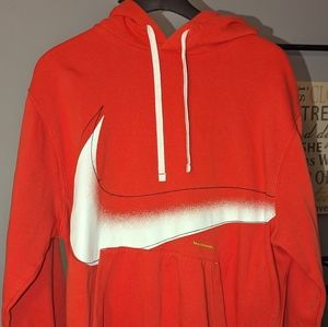 Nike NSW Outside the Lines Crimson Red Mens M Pullover Sweatshirt French Terry